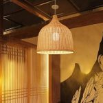 Nieuwe Chinese bamboe plafondlamp
